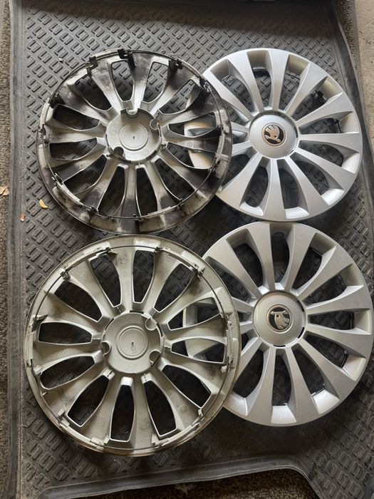 Колпаки  Skoda R15 оригинал 4шт