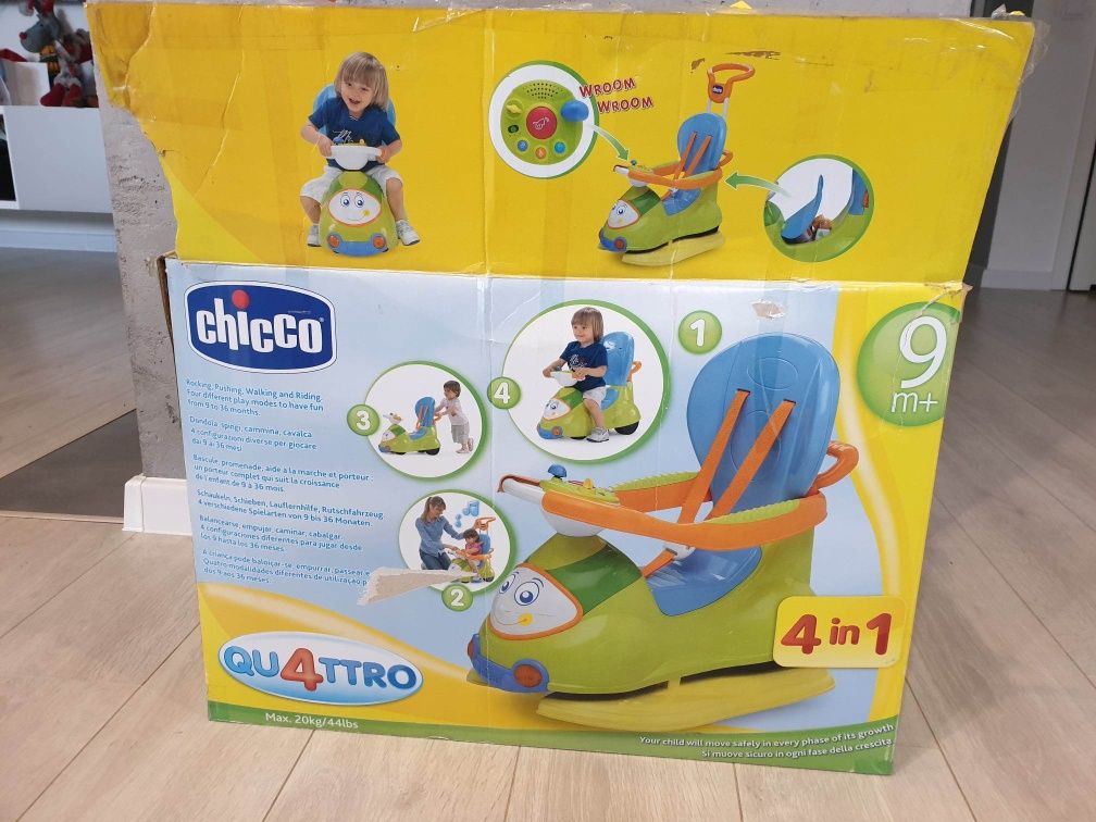 Jeździk pchacz Chicco 4 w 1