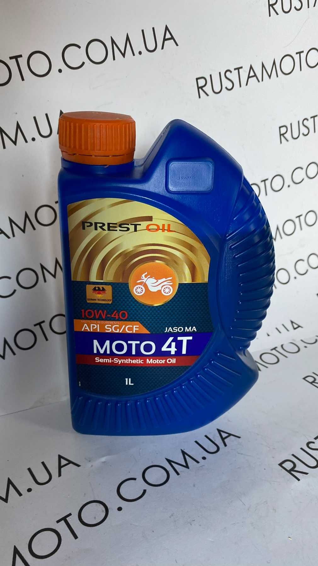 Масло моторное PREST OIL 10W40 1L для мототехники