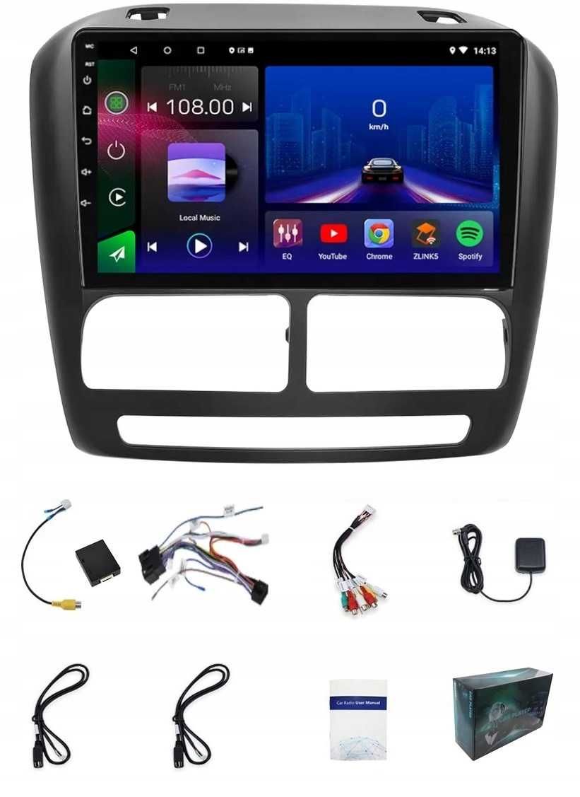 Radio GPS Android WiFi Fiat Doblo 2010.-2015