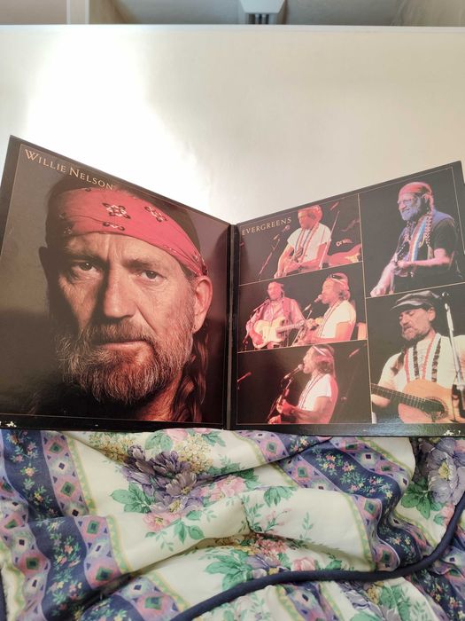 Willie Nelson Evergreens vinil raro excelente estado
