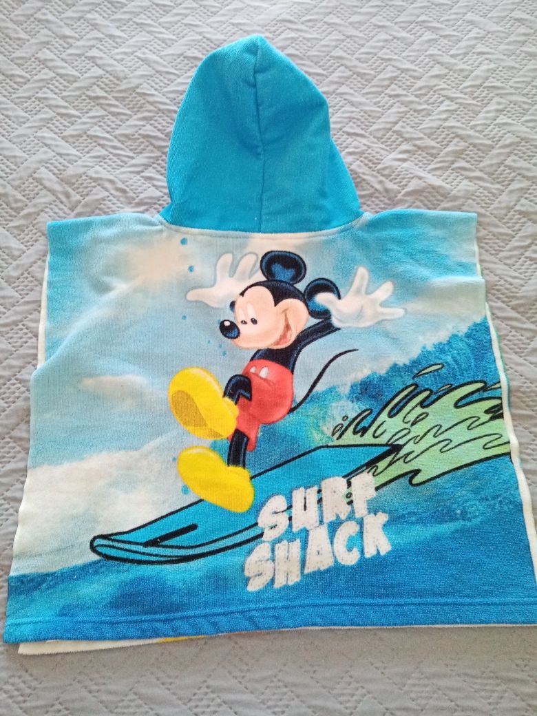Poncho de praia/piscina Mickey