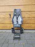 Fotelik rowerowy Bobike Maxi Exclusive + bagażnik