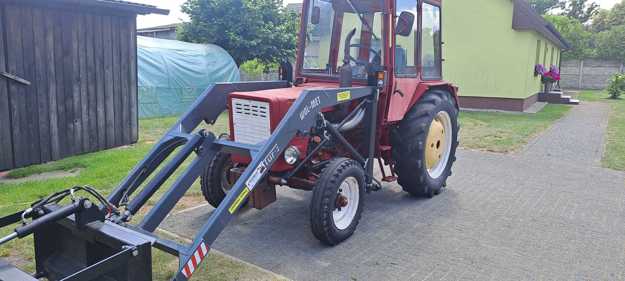 Władymirec T25A z turem 3-sekcyjnym