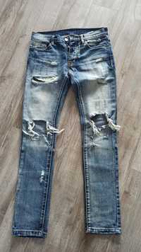 Spodnie męskie jeansy, mnml rozmiar 29