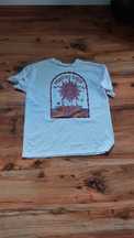Biały t-shirt XS 34 S 36 koszulka Shein damska oversize
