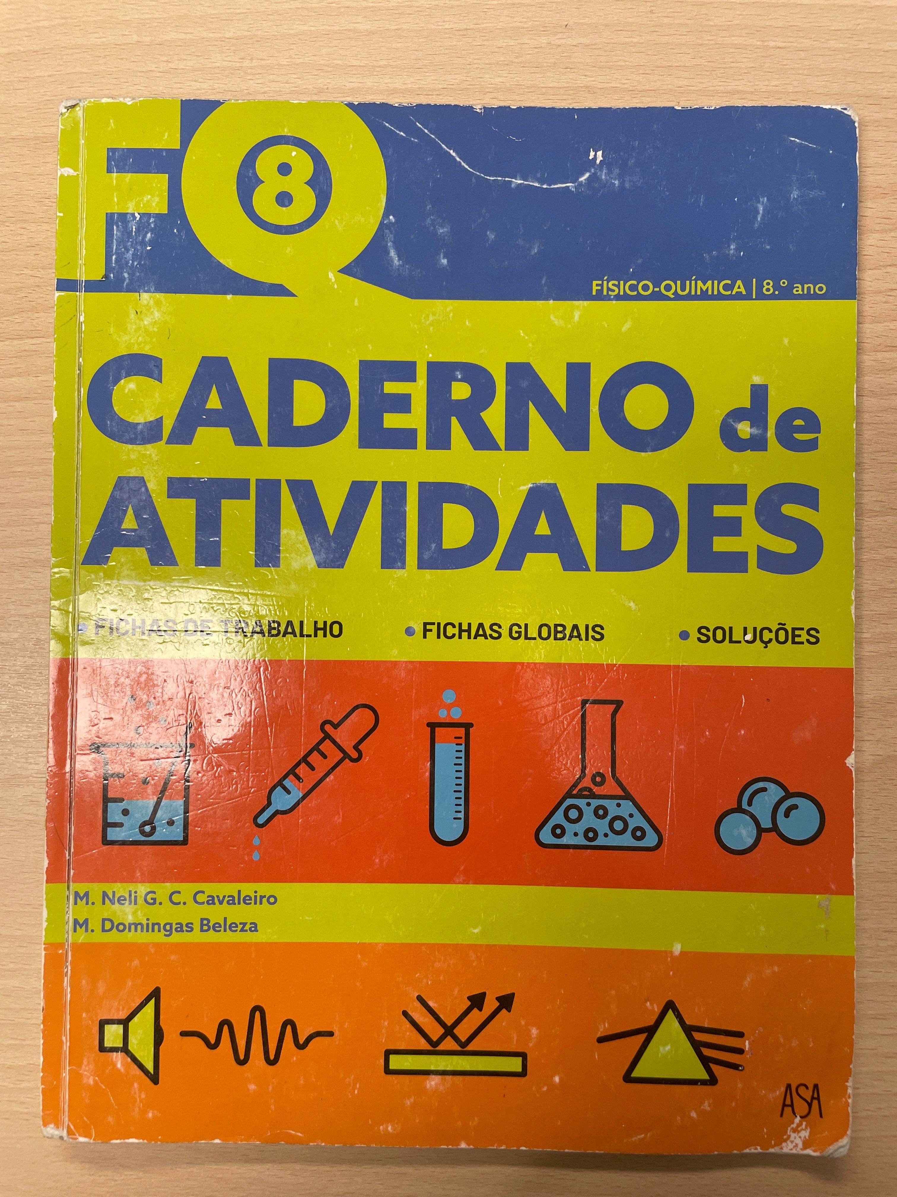 Cadernos de atividades 8 ano