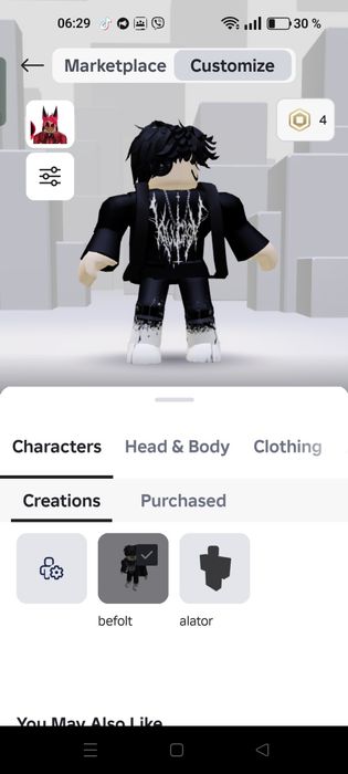 Продажа аккаунта роблокс