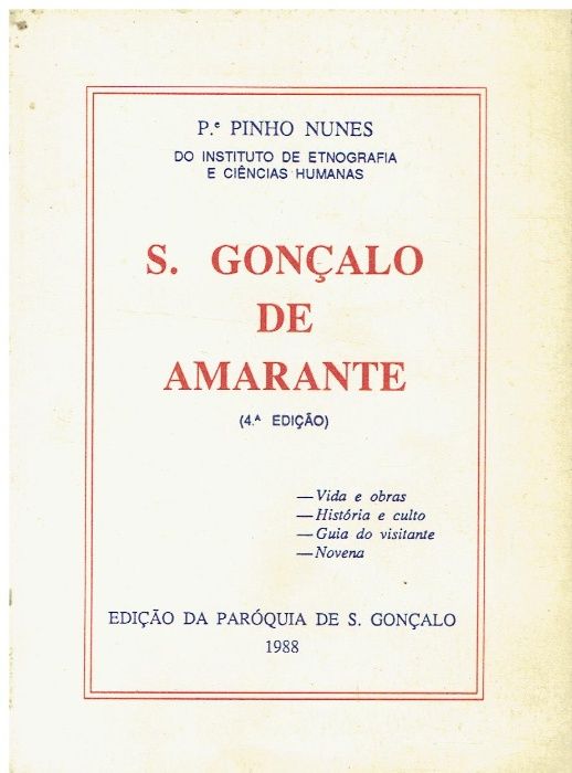 7533 S. Gonçalo de Amarante por Pe. Pinho Nunes