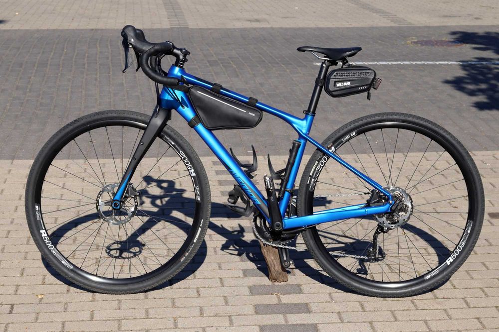 MERIDA SILEX 400 XS (44) matt blue 2021 GRX koła DT Swiss + gratisy