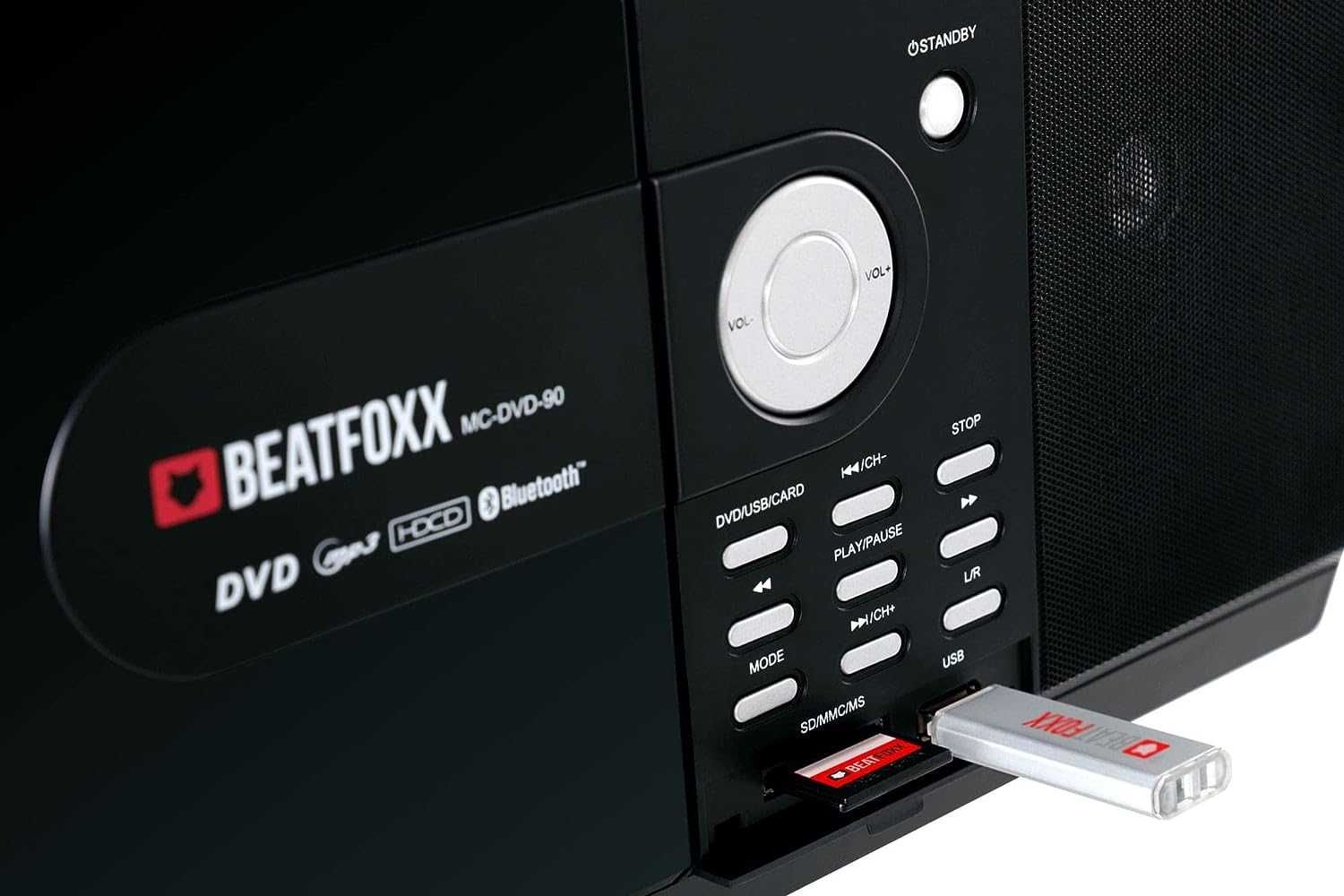Beatfoxx MC-DVD-90 Design zestaw stereo