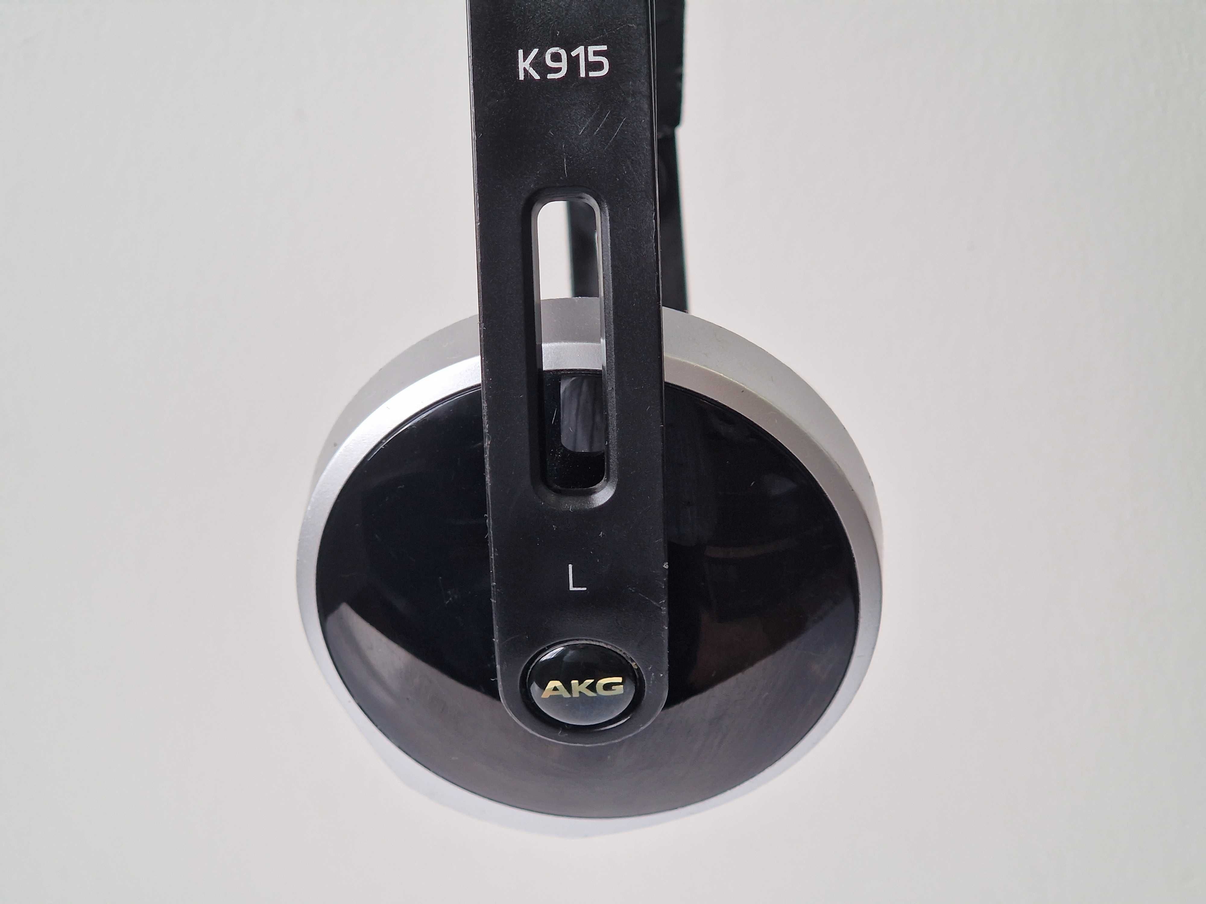 Słuchawki wokółuszne AKG K915 czarne Vintage