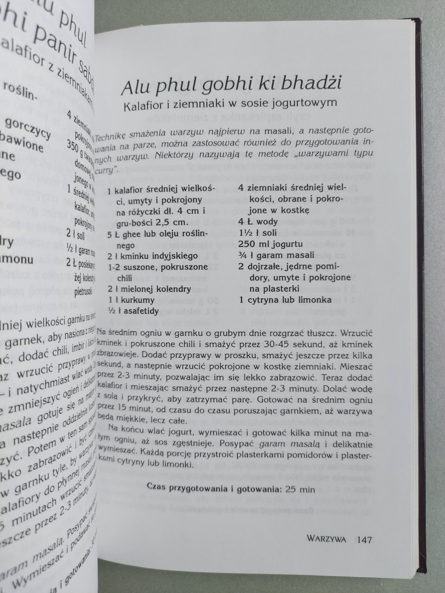 Kuchnia Kryszny - Indyjskie potrawy wegetariańskie - Adiraja Dasa