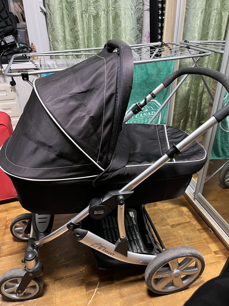 коляска люлька britax черная