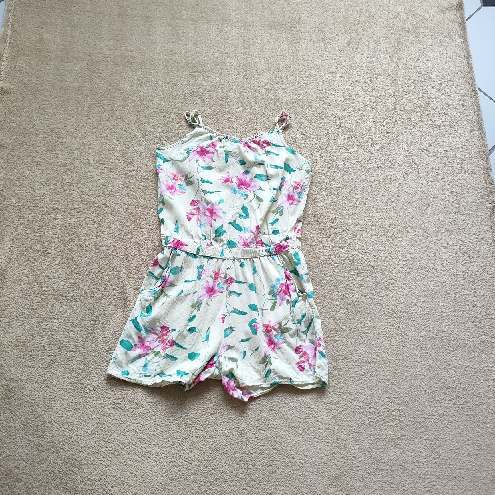 Dziewczęcy kombinezon H&M na lato rozmiar 170
