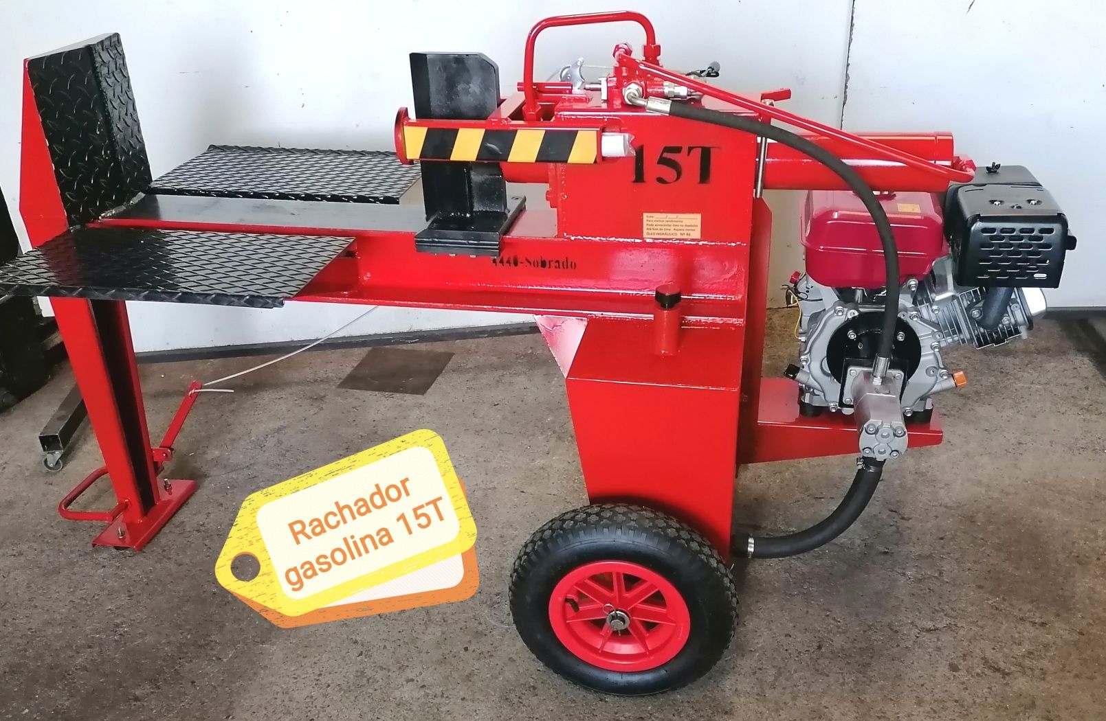 Rachador de lenha a Gasolina 15T