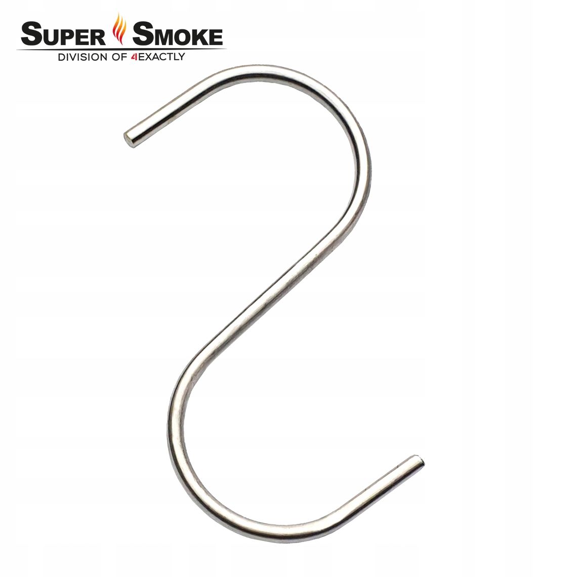 Hak Wędzarniczy nieostry Super Smoke do wędlin 3mm 8cm Premium