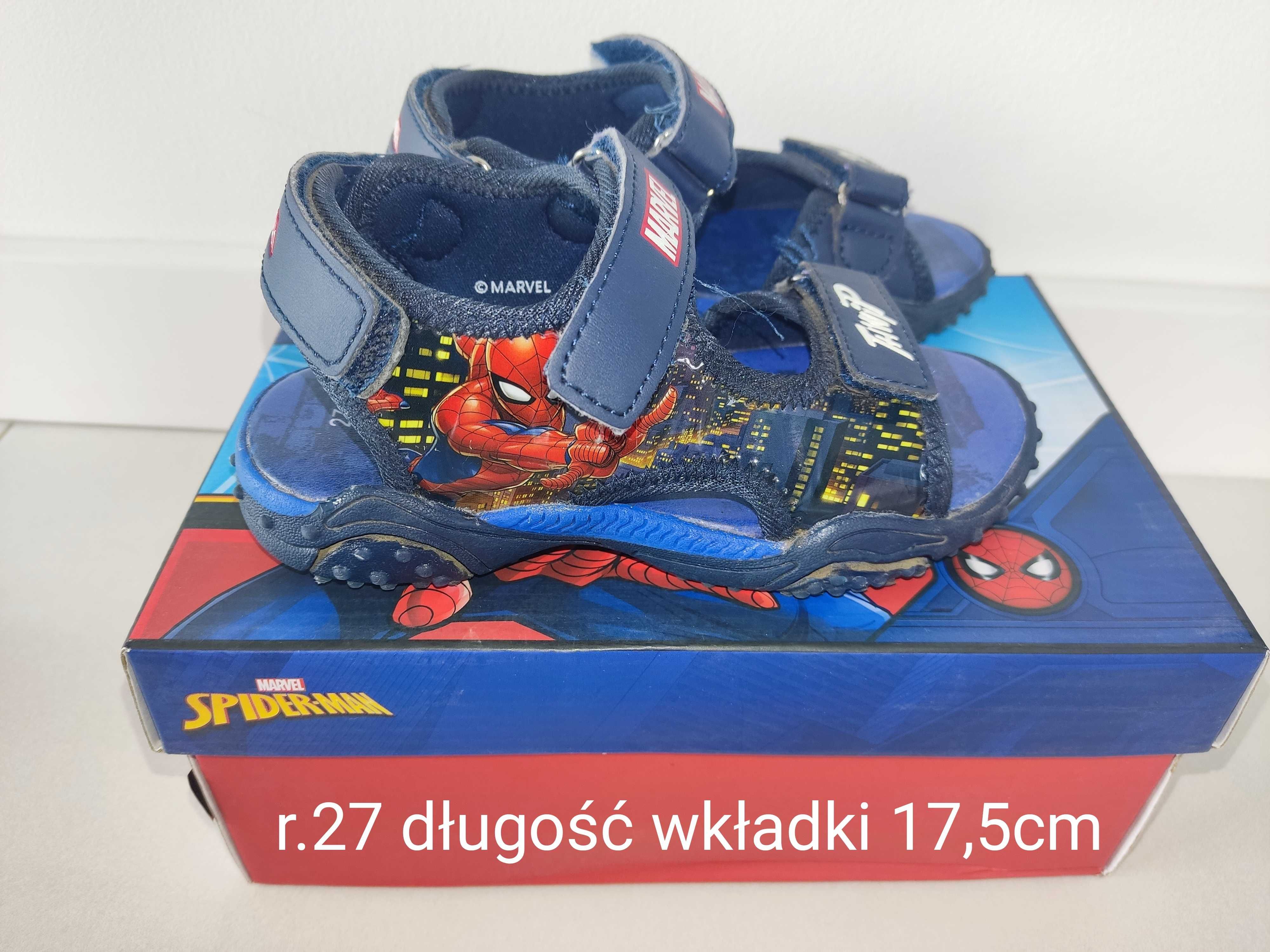 Sandały dla chłopca Marvel Spiderman r.27