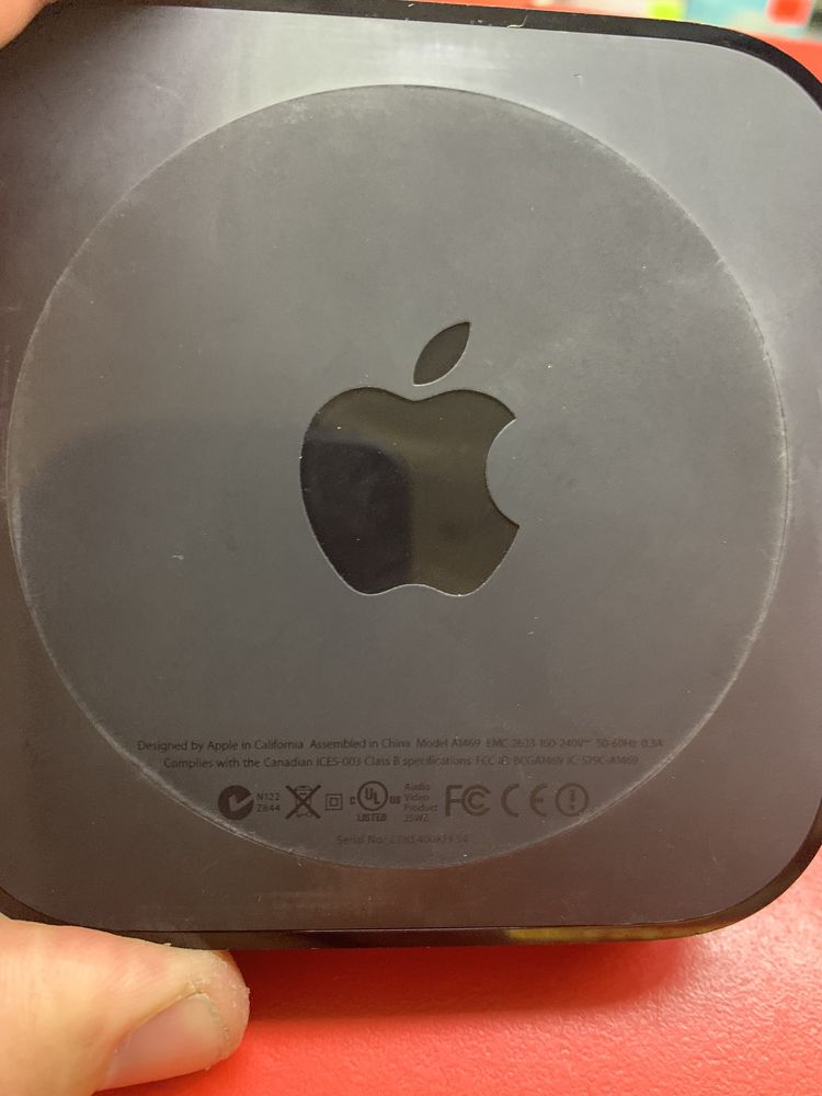 Apple tv A1427. 3 генерація