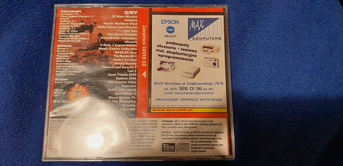 Płyty CD action listopad 2000