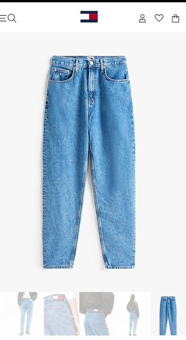 Джинсы Mom Tommy Hilfiger