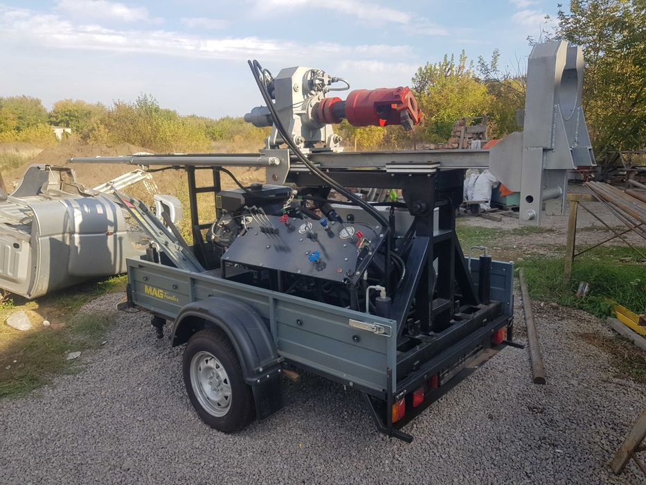 Буріння свердловин/Бурение на воду! Скважина для води! №1. Зазим'я