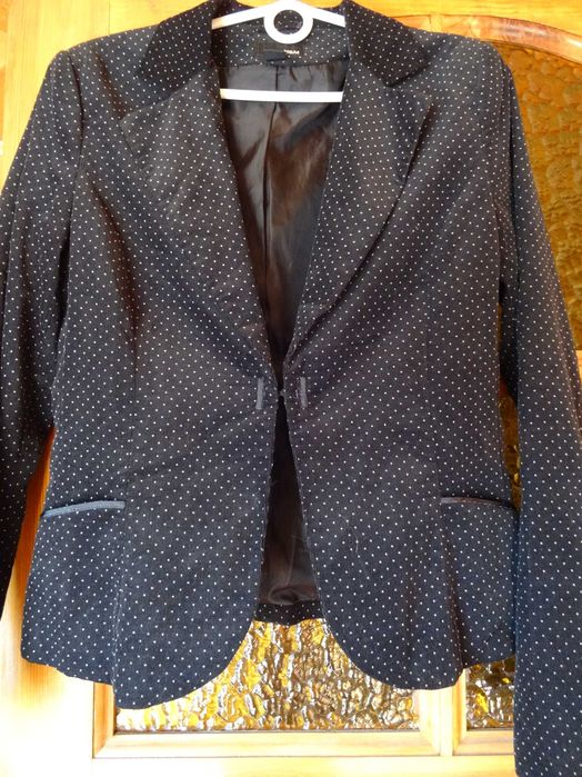 Żakiet, marynarka czarna roz 38