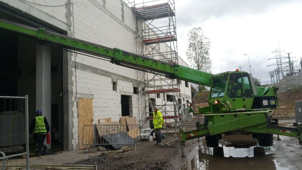 USŁUGI wynajem koparka manitou merlo JCB koparko ładowarki