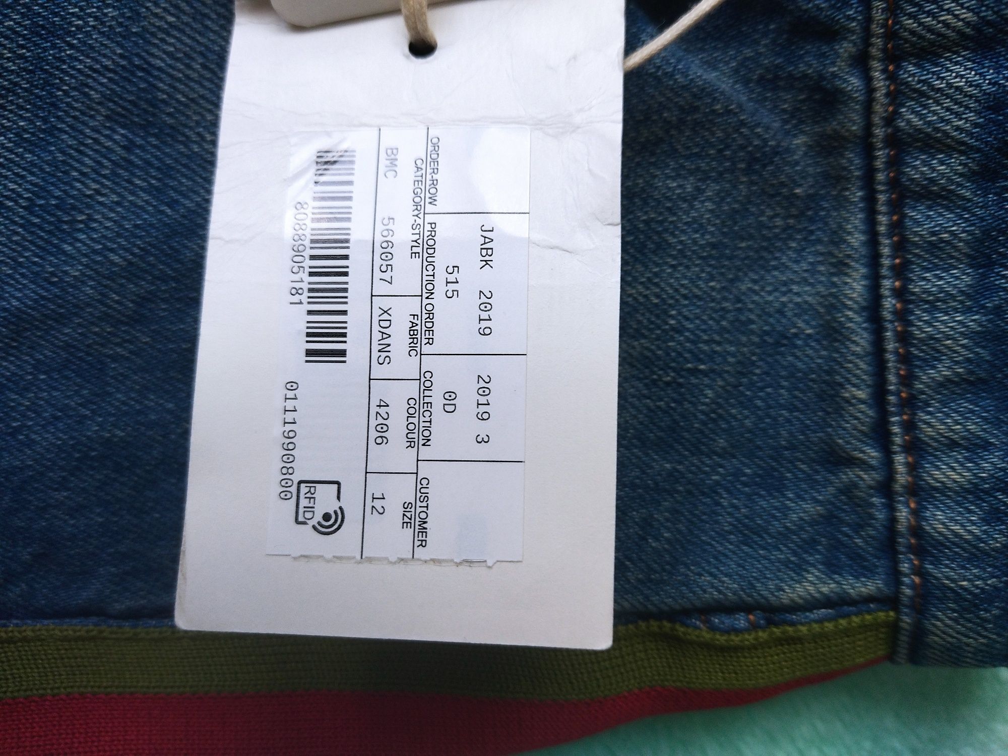 Orginalne Nowe Spodnie Jeans GUCCI dla dziecka rozmiar 12.