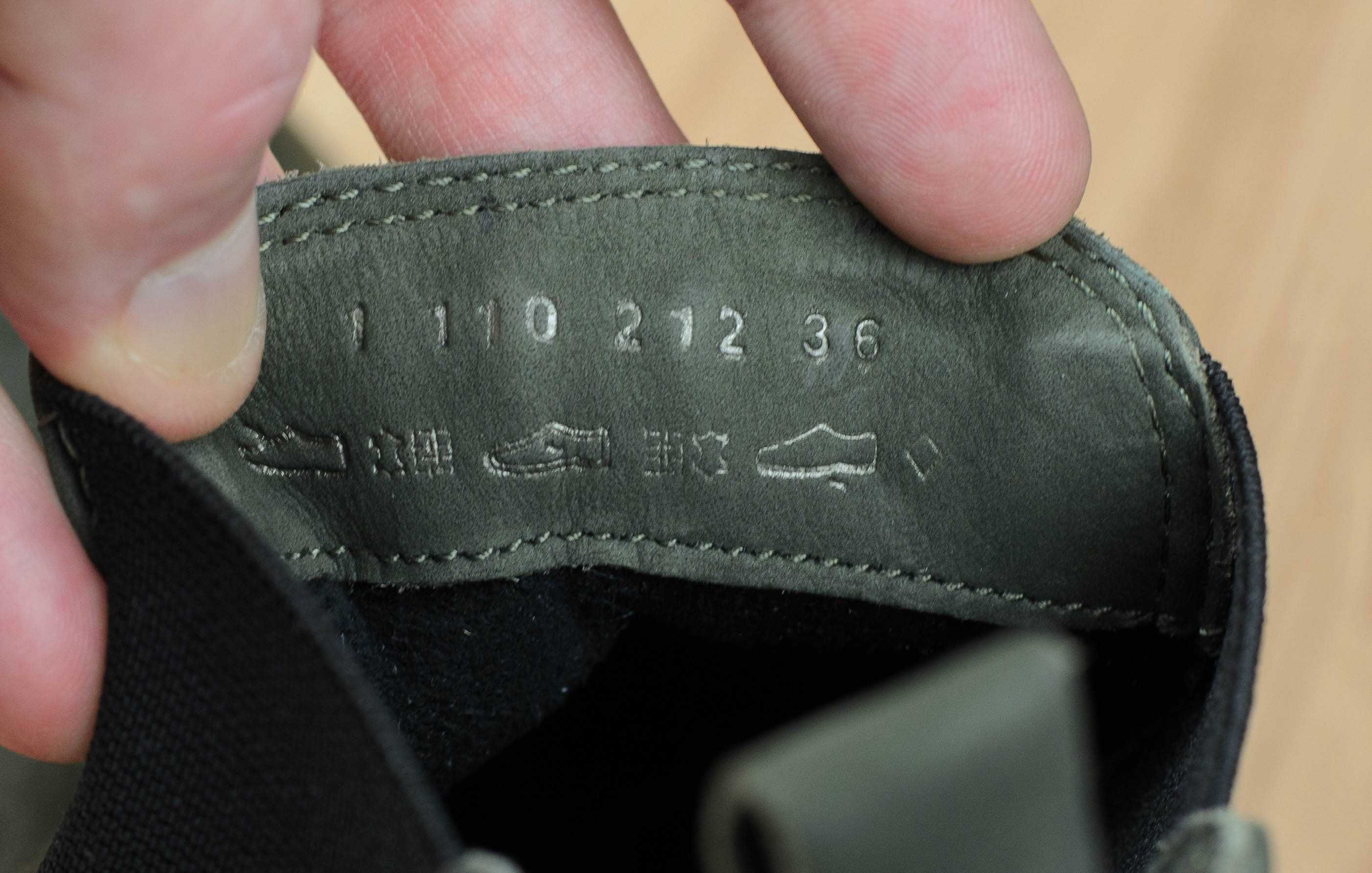 Кожаные женские ботинки челси Varese 36 р. 23 см.