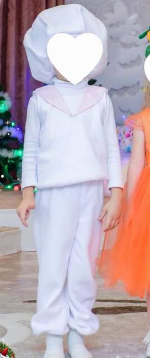 Костюм новорічний сніговичка, зефірки