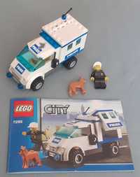 LEGO 7285 - transporter policyjny z psem