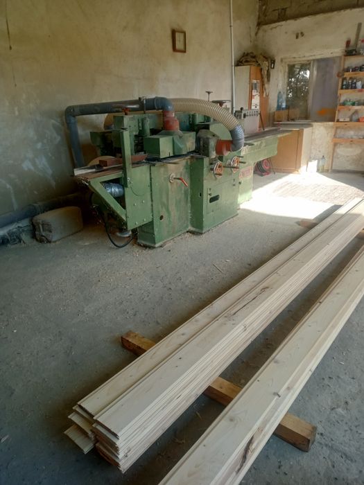 Strugarka Czterostronna gubisch z osprzętem.