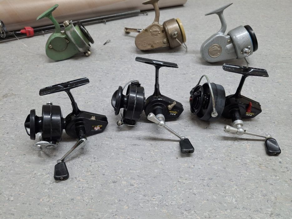 Sprzedam stare kołowrotki wędkarskie