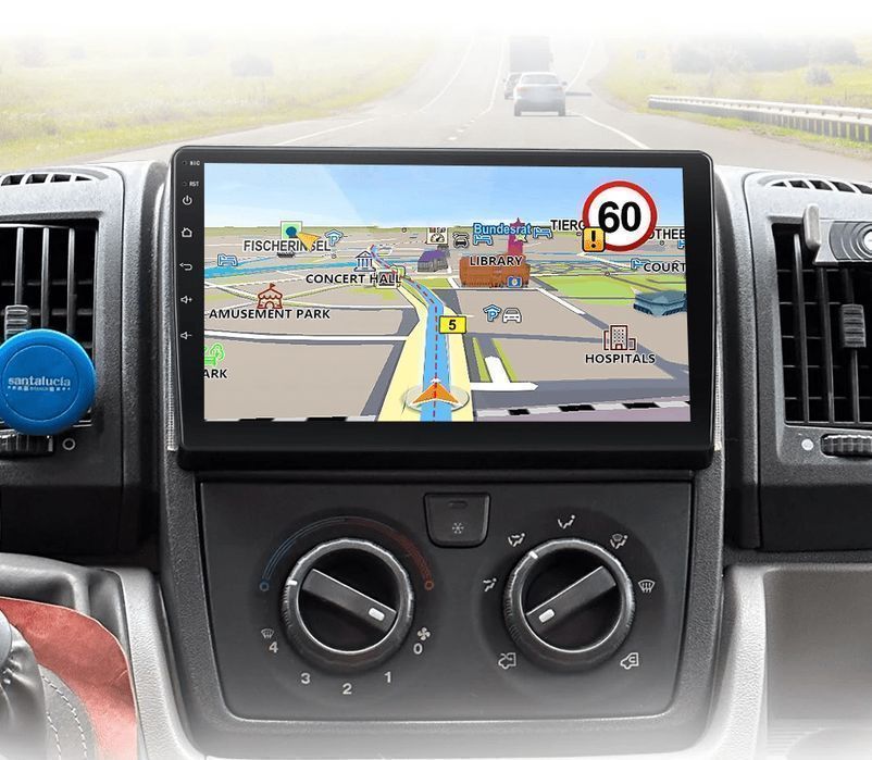 Radio Android do Fiat Ducato, Peugeot Boxer, Citroen Jumper 2GB-32GB
