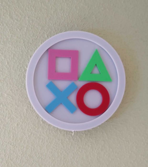 Lampka LED „PlayStation Icons” – WiFi, RGB, 25 cm