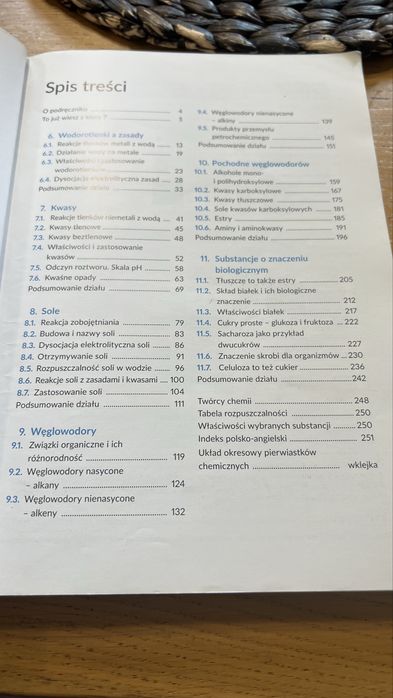 Chemia ciekawa chemia podręcznik kl 8  wsip