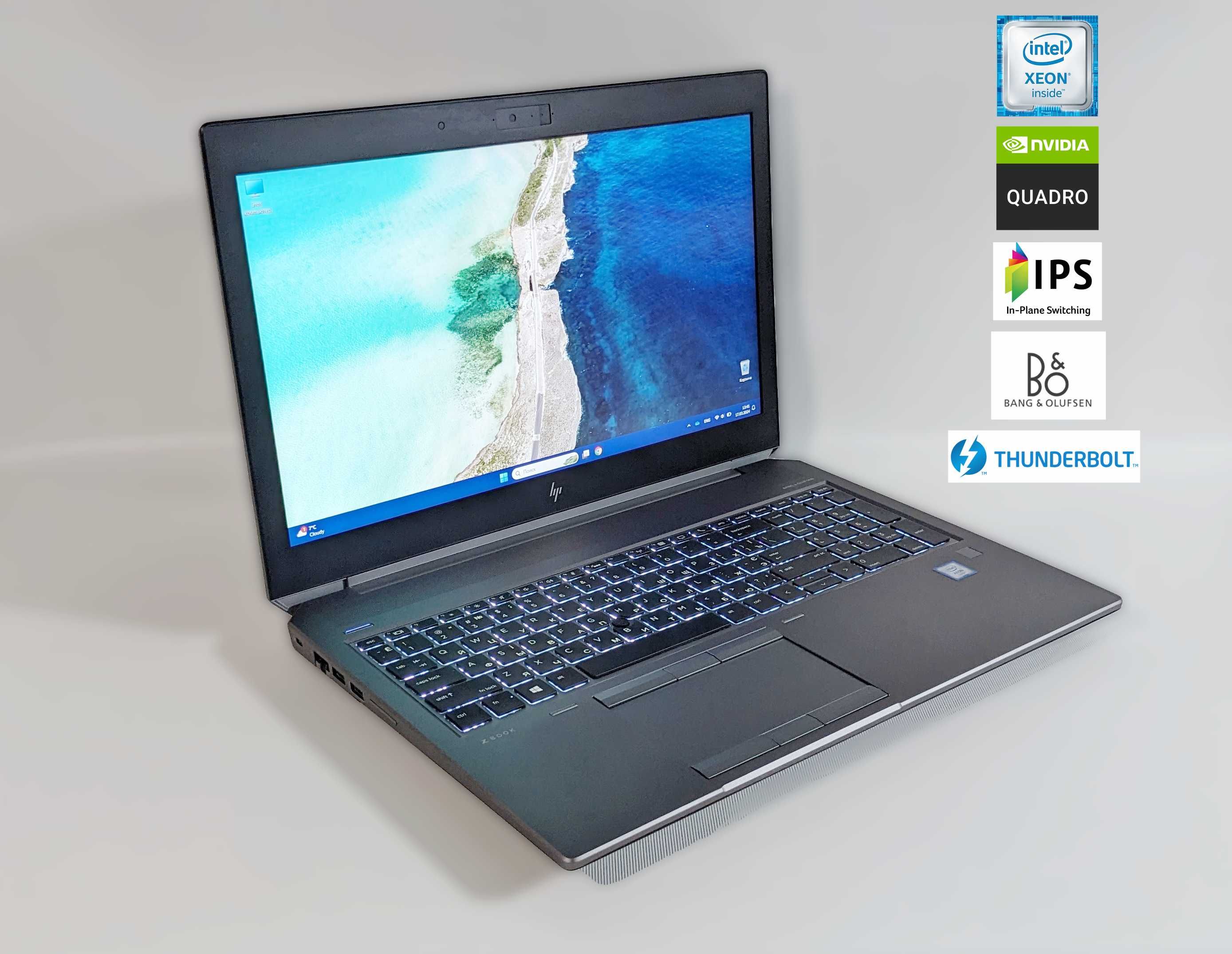 HP ZBook 15 G5 Xeon/6xC/4.4GHz/IPS_FHD/32G_RAM/1TB_NVMe/P2000 4GB/TBD