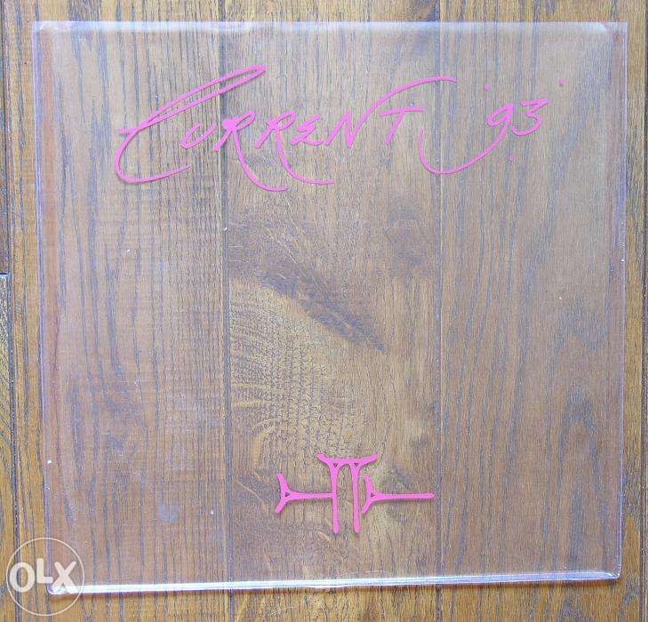 Current 93: "Channel" 12" LP Black Sleeve Limited Edition