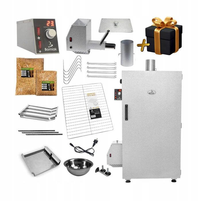 Wędzarnia ogrodowa cyfrowa Borniak Digital UWD-150 automatyczna simple