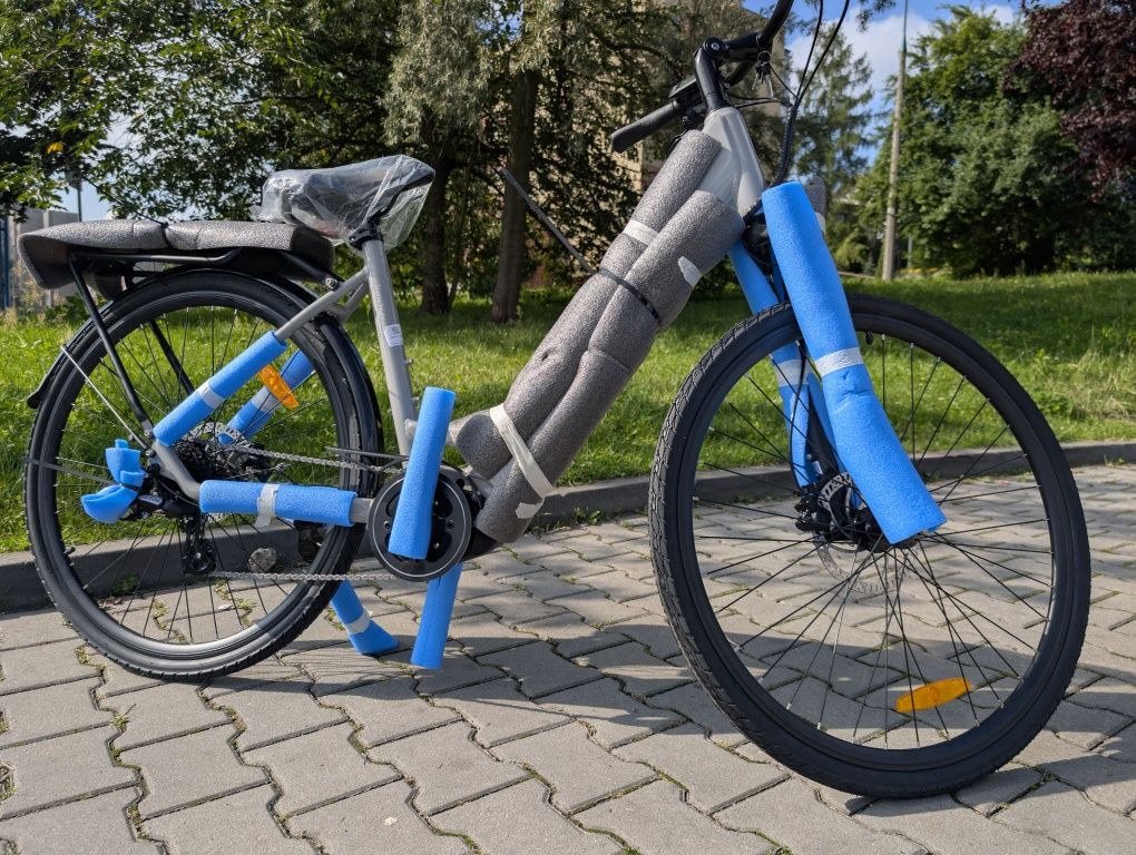 Rower elektryczny KROSS TRANS HYBRID LS 2.0