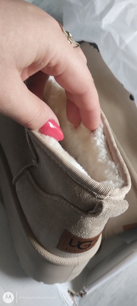 Buty damskie Emu z futerkiem