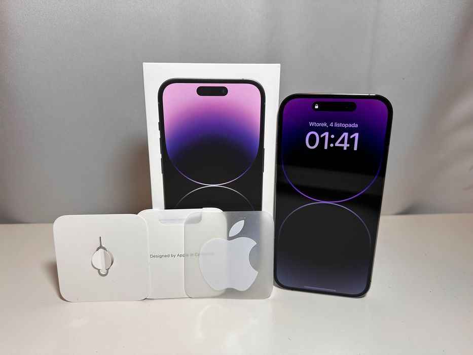 iPhone 14 PRO Purple Jak Nowy