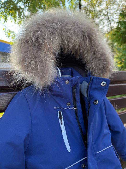 Зимовий термо комплект Lassye для хлопчиків  синій 86/92