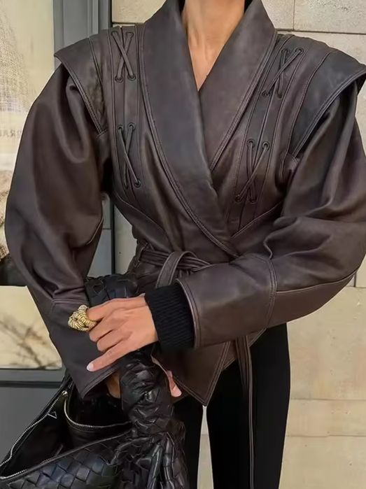 Przepiękna ramoneska r.S , M ,L skórka Lili Furs