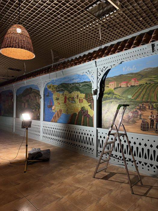 Розпис стін. Послуги художника. Картина на замовлення