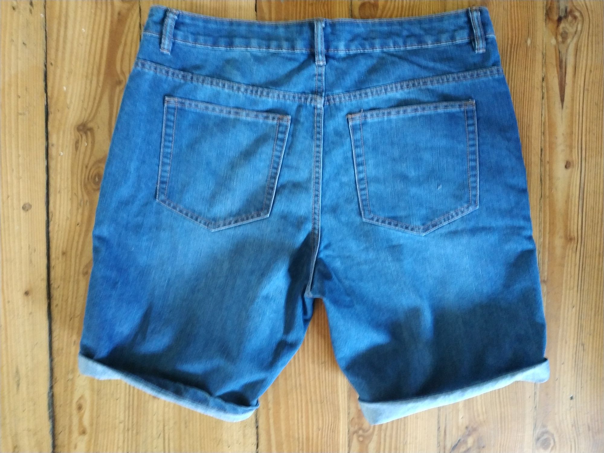 Szorty 36 XL krótkie spodenki Denim Straight