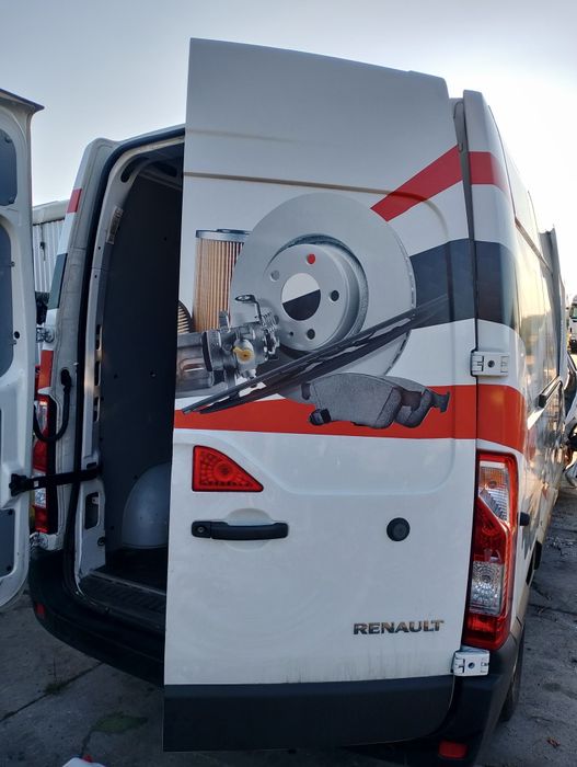 Drzwi Tył Tylne Prawe + Lewe białe 2023rok Komplet Master III IV 19-