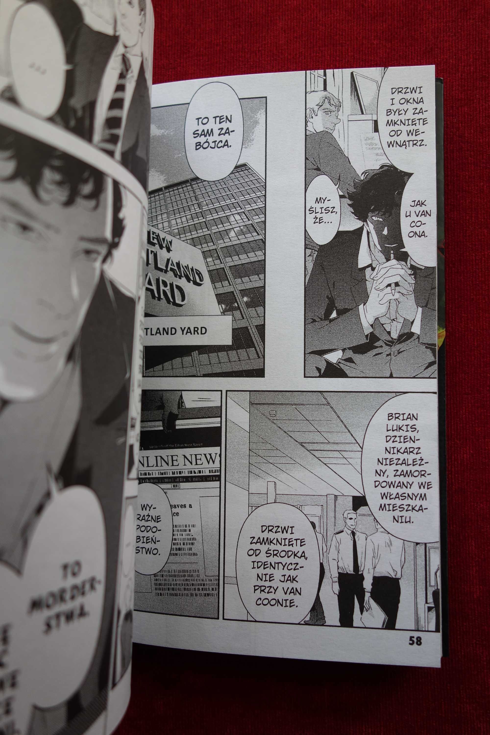 Manga Sherlock Holmes - Niewidomy Bankier TOM 2