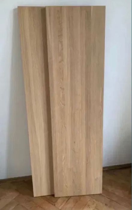 blat! parapet dębowy! deska! lite drewno 142x42x3vm